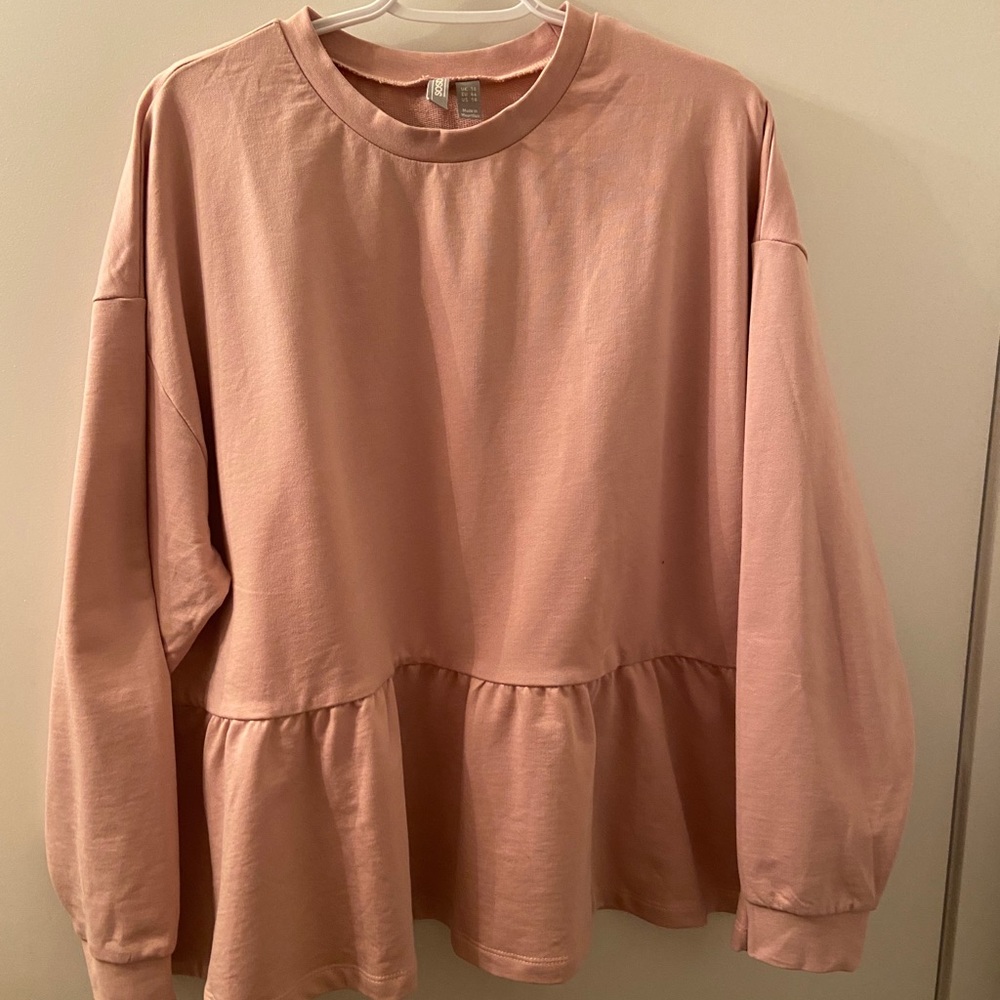 ASOS Peplum Sweatshirt